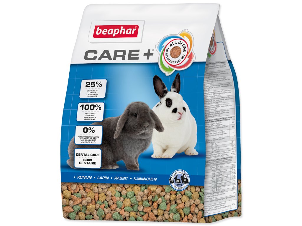 51189 1 beaphar care kralik 1 5 kg z kategorie chovatelske potreby a krmiva pro hlodavce a mala zvirata krmiva pro hlodavce a mala zvirata