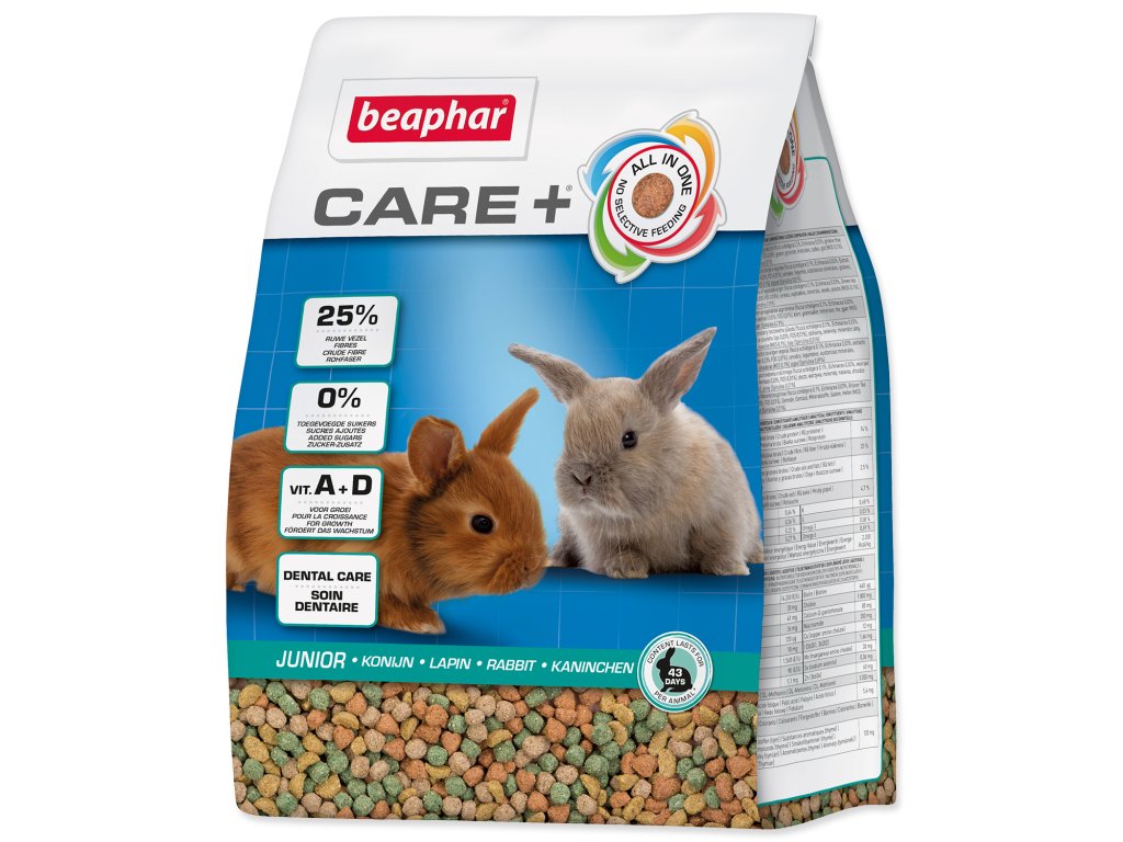 51201 1 beaphar care junior kralik 1 5 kg z kategorie chovatelske potreby a krmiva pro hlodavce a mala zvirata krmiva pro hlodavce a mala zvirata