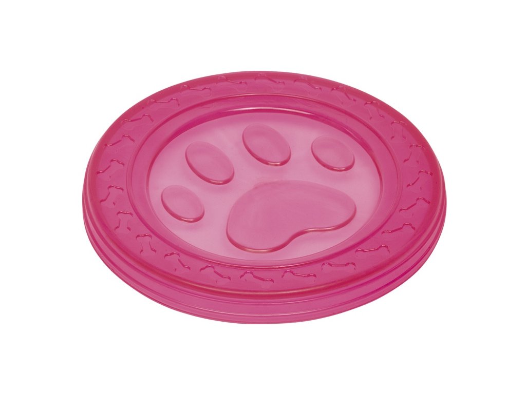 25602 1 nobby gumove frisbee pro psy ruzova 22cm z kategorie chovatelske potreby a krmiva pro psy hracky pro psy aportovaci hracky pro psy frisbee pro psy