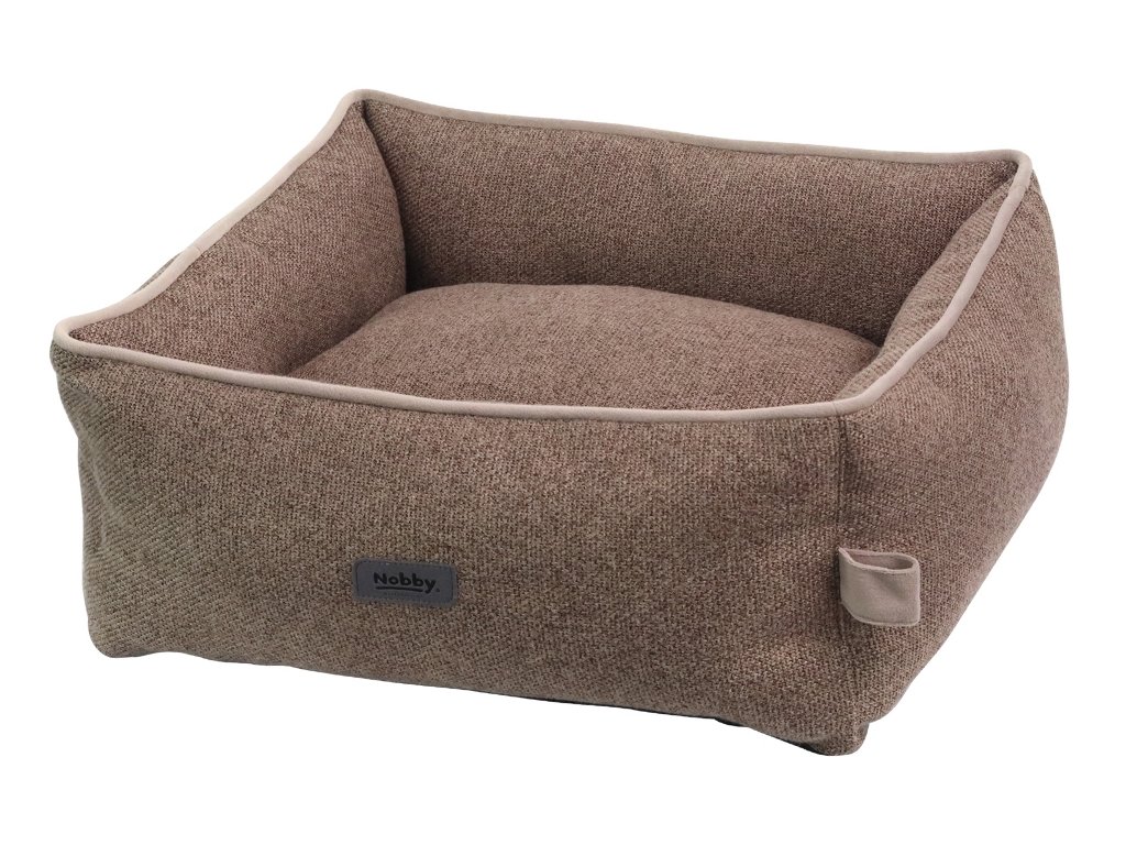 62099 nobby hnedy pelisek linou 75x60x23cm z kategorie chovatelske potreby a krmiva pro psy pelisky a dvirka pro psy pelechy a pohovky pro psy
