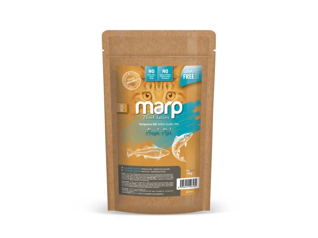 53058 3 marp holistic fresh fish pamlsky pro kocky 150g z kategorie chovatelske potreby a krmiva pro kocky krmivo a pamlsky pro kocky pamlsky pro kocky