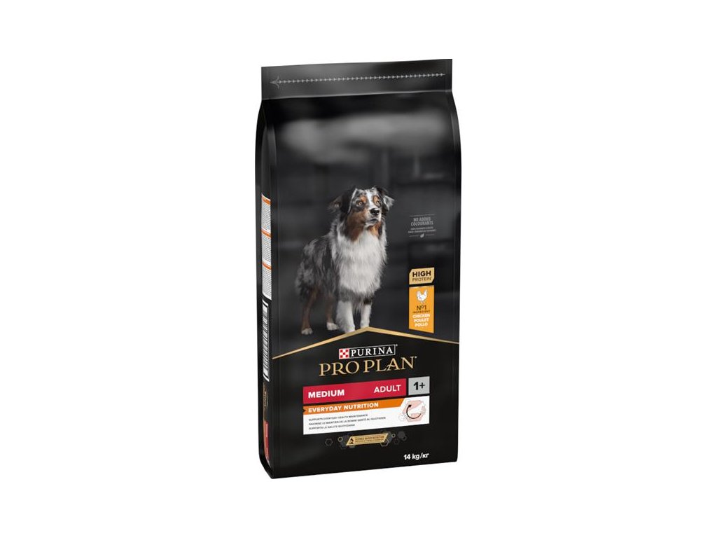 82449 1 pro plan dog adult medium everyday nutrition kure 14 kg z kategorie chovatelske potreby a krmiva pro psy krmiva pro psy granule pro psy