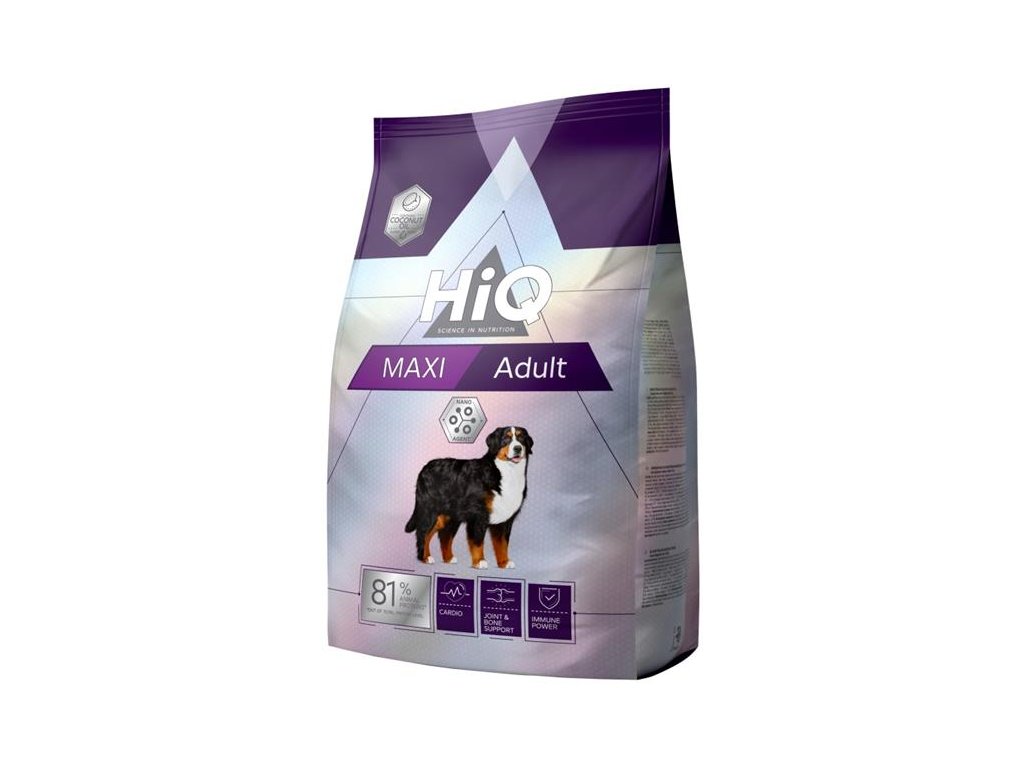 58469 1 hiq dog dry adult maxi 2 8 kg z kategorie chovatelske potreby a krmiva pro psy krmiva pro psy granule pro psy