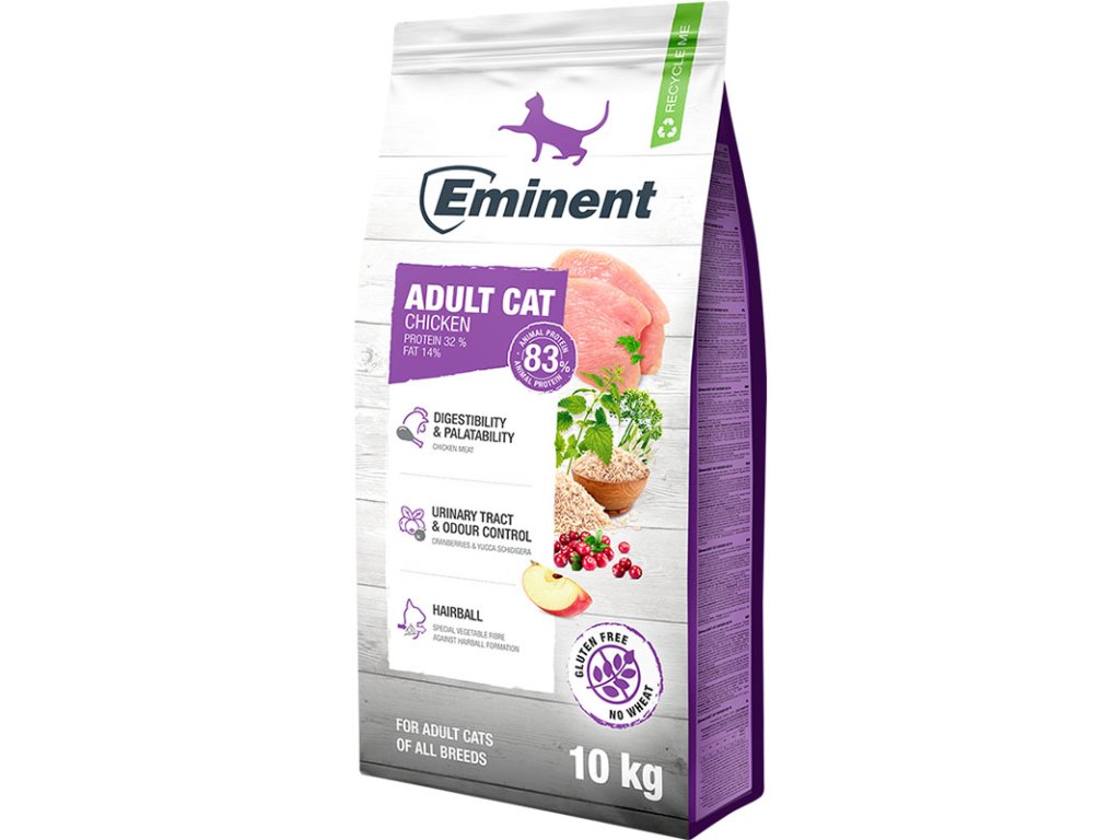 16584 eminent cat adult chicken 10kg z kategorie chovatelske potreby a krmiva pro kocky krmivo a pamlsky pro kocky granule pro kocky