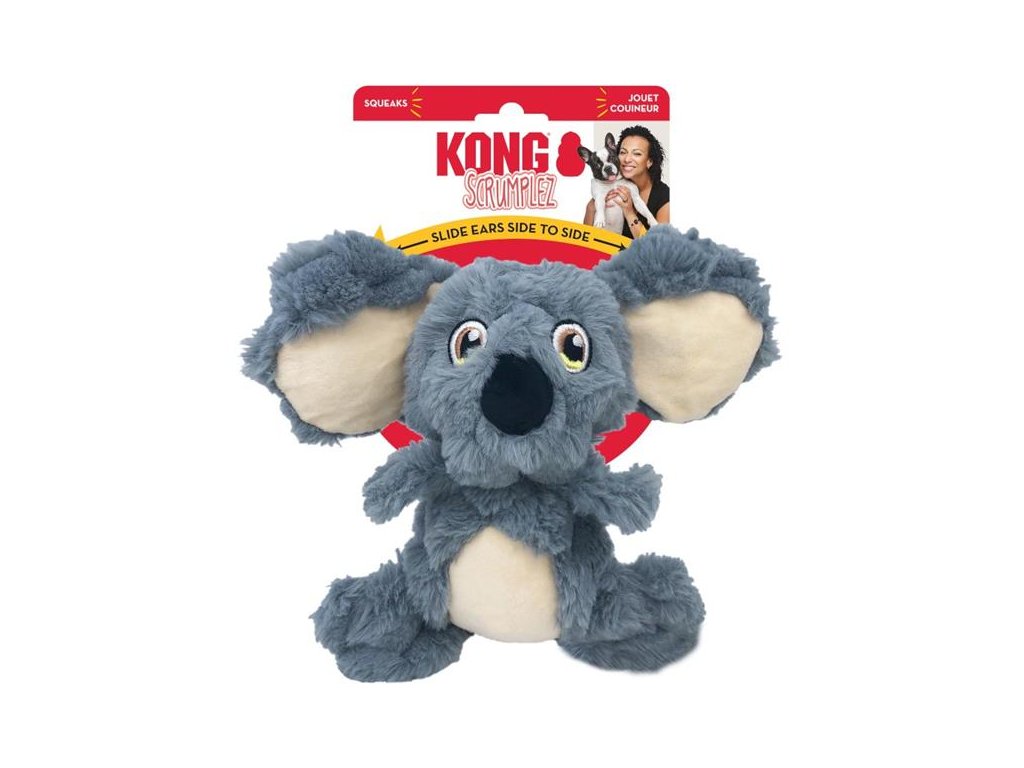81303 3 hracka plys scrumplez koala m kong z kategorie chovatelske potreby a krmiva pro psy hracky pro psy kong hracky pro psy