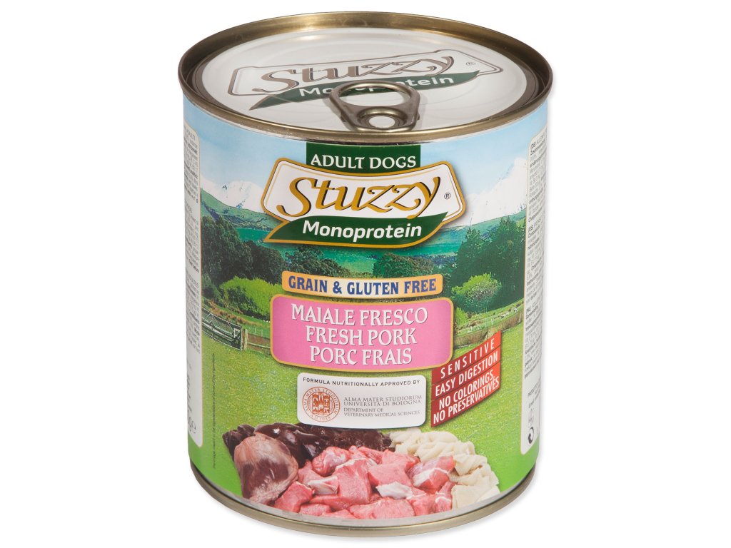 53859 1 konzerva stuzzy dog monoprotein veprove 800 g z kategorie chovatelske potreby a krmiva pro psy krmiva pro psy konzervy pro psy