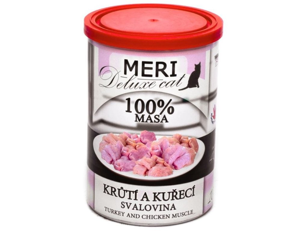 1263 meri deluxe cat kruti a kureci svalovina 400g z kategorie chovatelske potreby a krmiva pro kocky krmivo a pamlsky pro kocky konzervy pro kocky