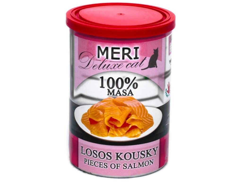 75801 meri deluxe cat losos kousky 400g z kategorie chovatelske potreby a krmiva pro kocky krmivo a pamlsky pro kocky konzervy pro kocky