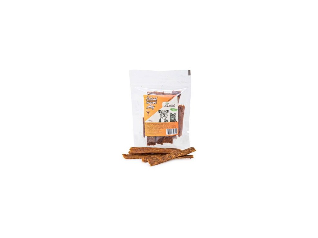 36186 natureca 100 masove platy kure pochoutka pro psy a kocky 100g z kategorie chovatelske potreby a krmiva pro kocky krmivo a pamlsky pro kocky pamlsky pro kocky