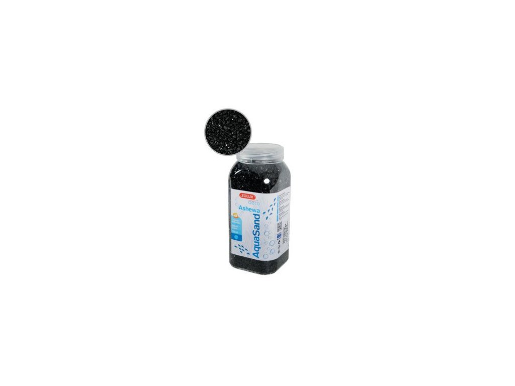47724 1 pisek akvarijni ashewa cerny 750ml zolux z kategorie akvaristicke a teraristicke potreby pisky a sterky