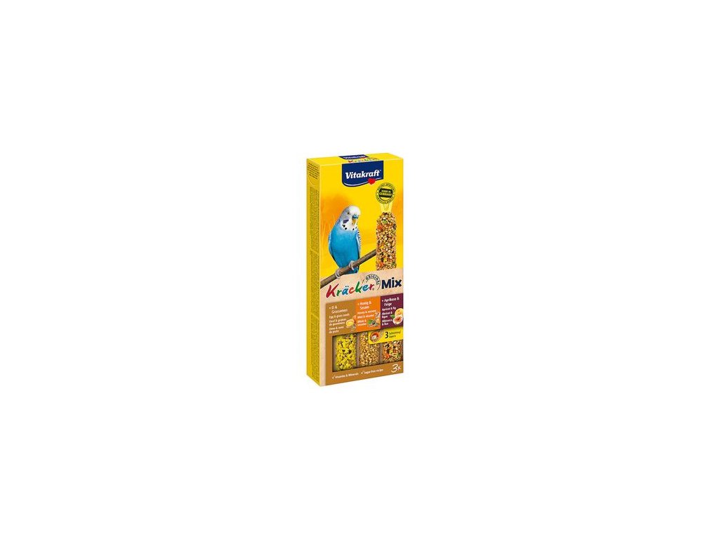 1698 vitakraft bird kracker vejce med merunka zavesna tycinka pro andulky 3 ks z kategorie chovatelske potreby pro ptaky a papousky pamlsky pro papousky