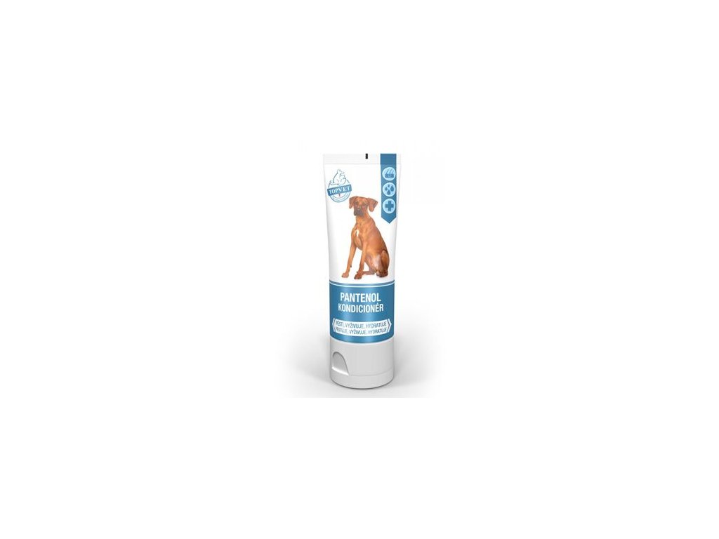 39954 1 pantenol kondicioner pro psy topvet 200ml z kategorie chovatelske potreby a krmiva pro psy hygiena a kosmetika psa sampony a spreje pro psy