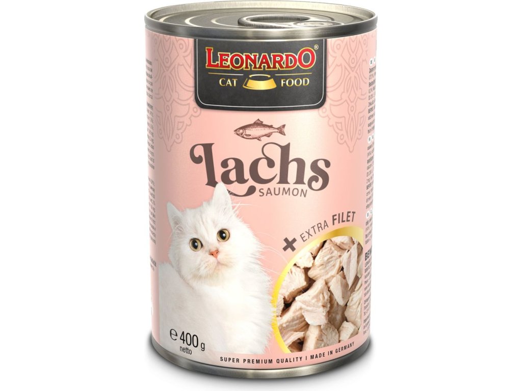 80934 1 leonardo losos extra filet 400 g z kategorie chovatelske potreby a krmiva pro kocky krmivo a pamlsky pro kocky konzervy pro kocky