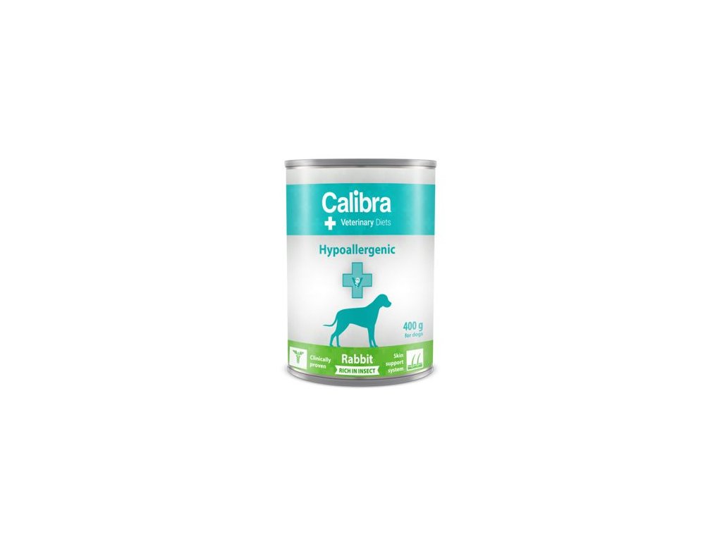 76941 1 calibra vd dog konz hypoallergen rabbit insect 400g z kategorie chovatelske potreby a krmiva pro psy krmiva pro psy konzervy pro psy