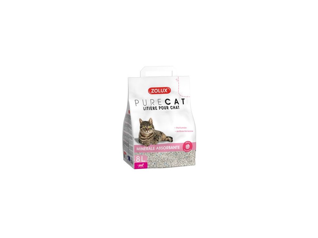 62676 1 podestylka purecat scented absorbent 8l zolux z kategorie chovatelske potreby a krmiva pro psy