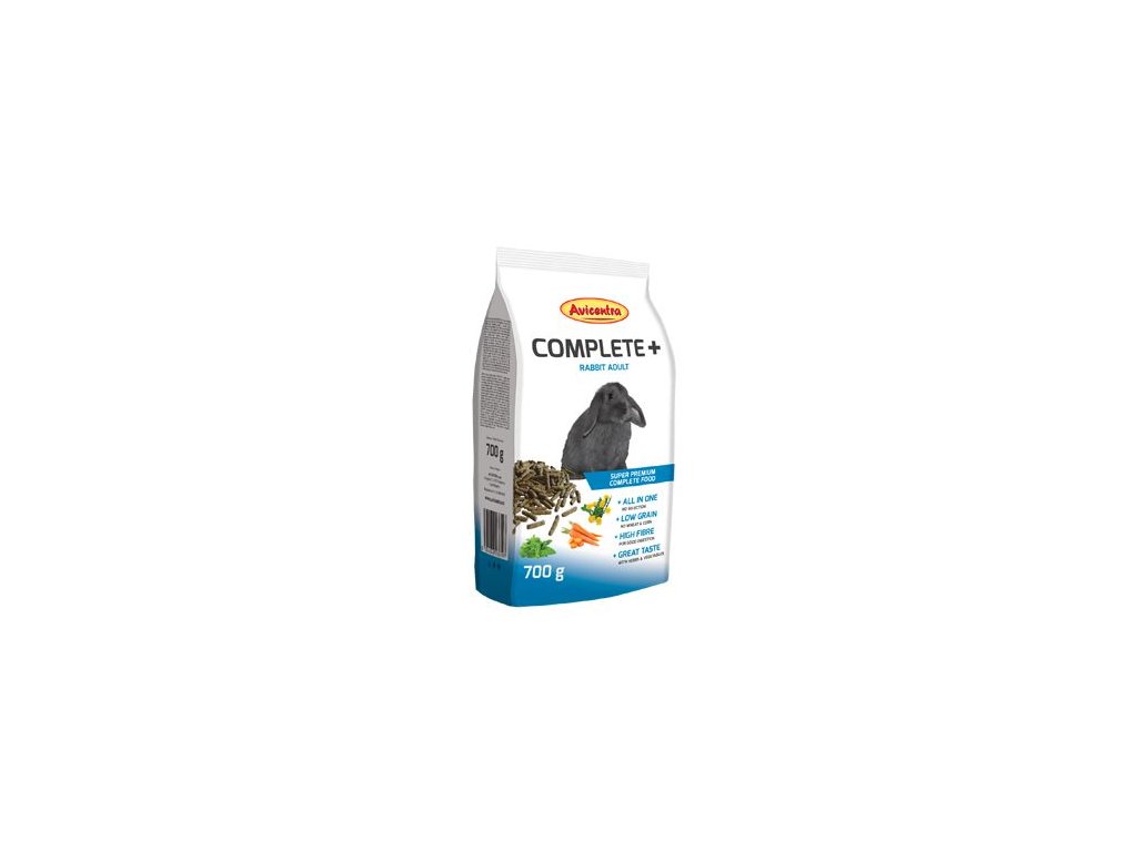 32796 avicentra complete kralik 700g z kategorie chovatelske potreby a krmiva pro hlodavce a mala zvirata krmiva pro hlodavce a mala zvirata