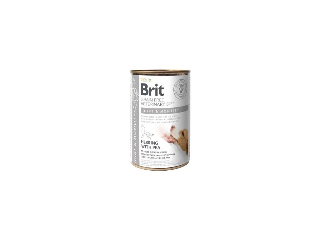 52284 1 brit vd dog gf konz joint mobility 400g z kategorie chovatelske potreby a krmiva pro psy krmiva pro psy veterinarni diety pro psy