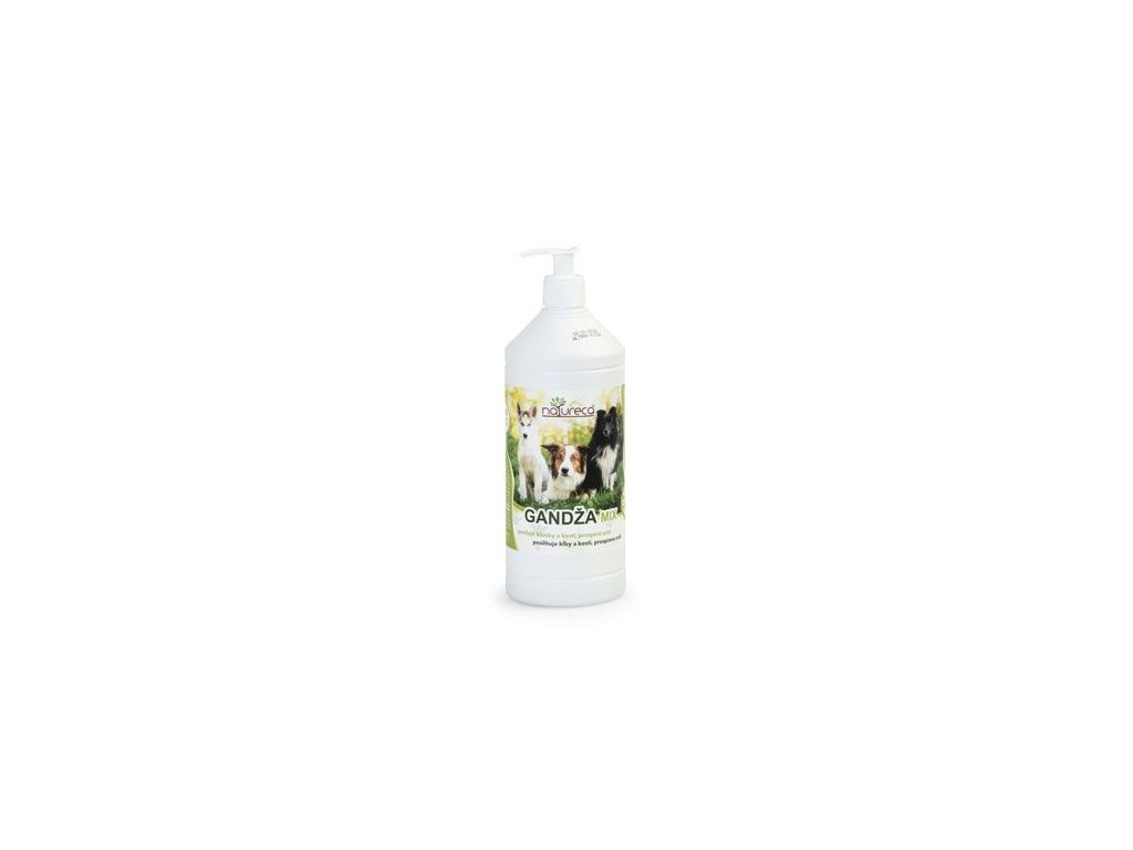 8484 natureca gandza mix 1l z kategorie chovatelske potreby a krmiva pro psy vitaminy a leciva pro psy konopne a cbd produkty pro psy