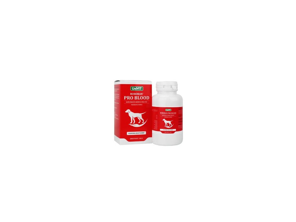 40395 1 roboran pro blood 100g z kategorie chovatelske potreby a krmiva pro psy vitaminy a leciva pro psy vitaminy a mineraly pro psy