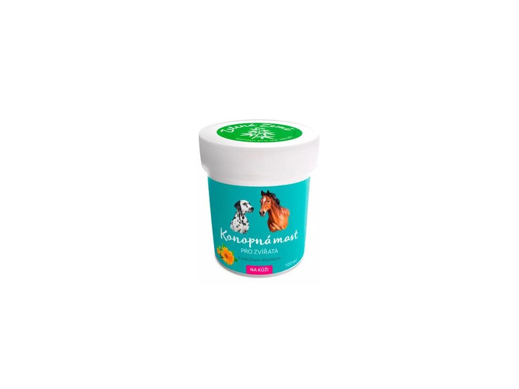 45108 1 konopna mast na kuzi pro zvirata 100ml z kategorie chovatelske potreby a krmiva pro psy vitaminy a leciva pro psy kuze a srst psu