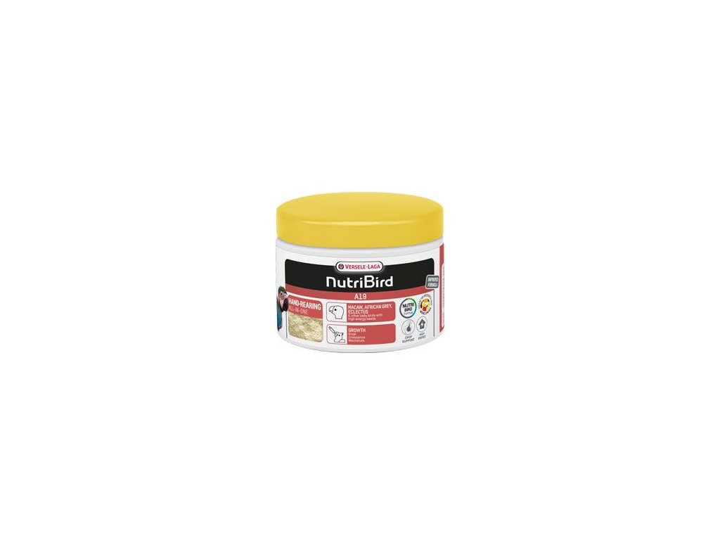 40908 1 versele laga nutribird a19 pro papousky 250g z kategorie chovatelske potreby pro ptaky a papousky krmivo pro papousky