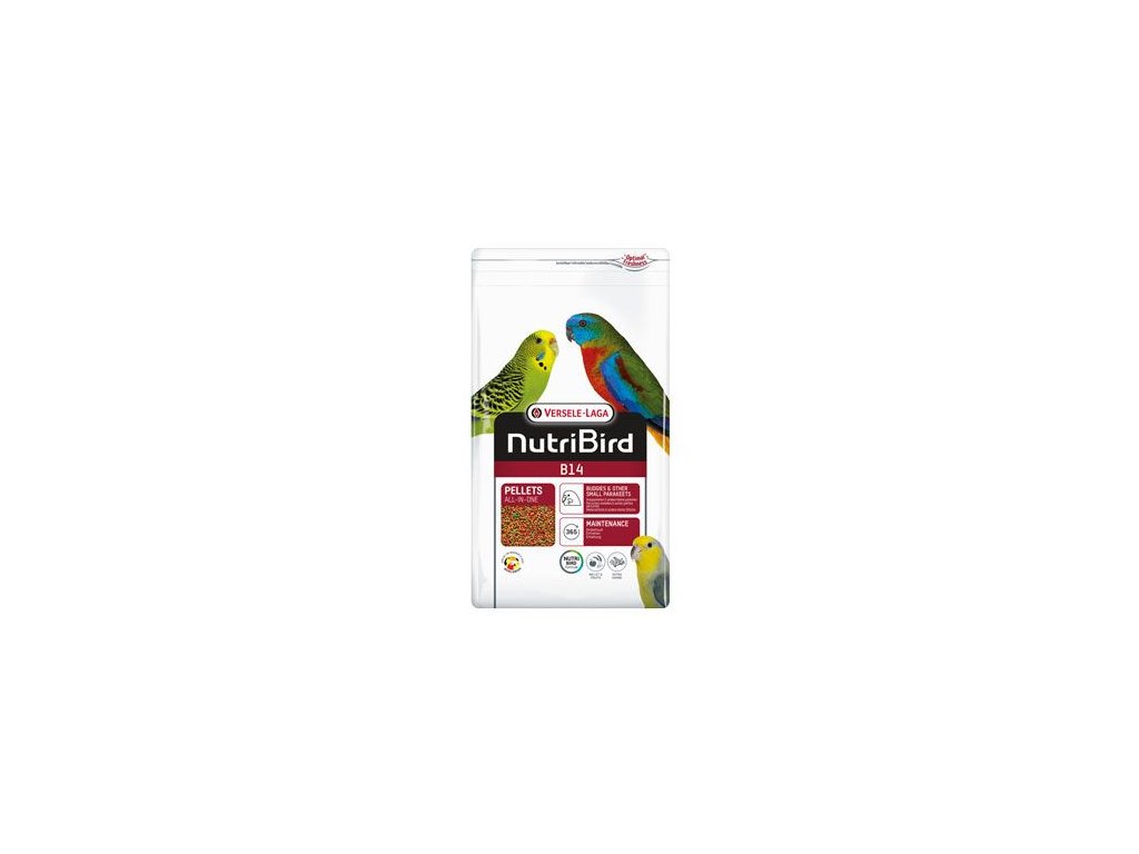 35508 versele laga nutribird b14 pro papousky 800g z kategorie chovatelske potreby pro ptaky a papousky krmivo pro papousky