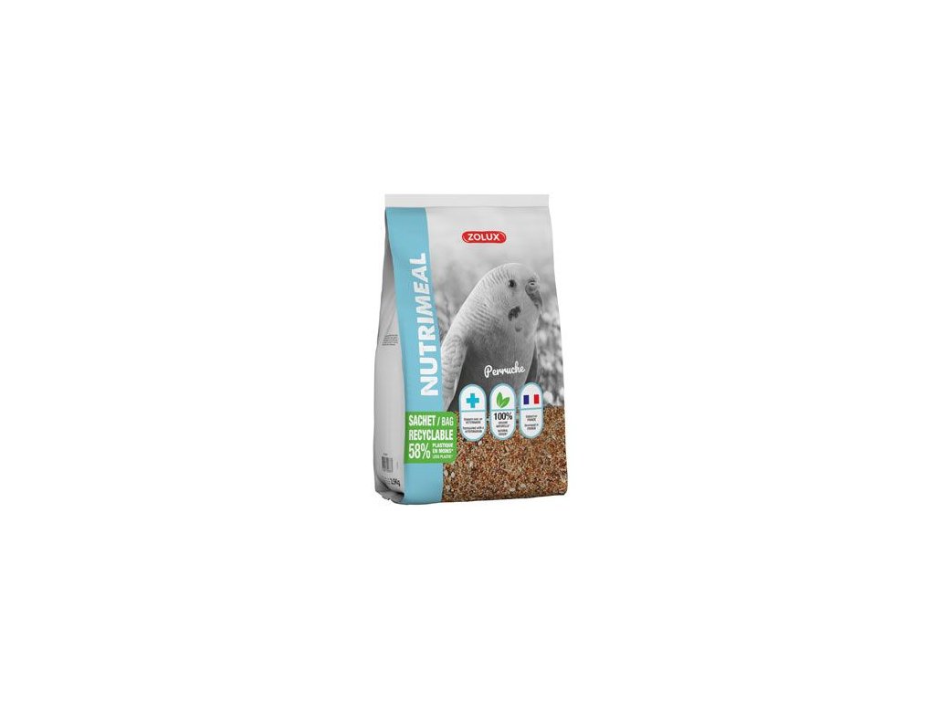 48138 1 krmivo pro andulky nutrimeal 2 5kg zolux z kategorie chovatelske potreby pro ptaky a papousky krmivo pro papousky