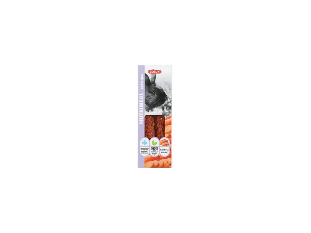 48234 1 pochoutka nutrimeal stick mrkev pro kraliky 115g z kategorie chovatelske potreby a krmiva pro hlodavce a mala zvirata pamlsky pro hlodavce