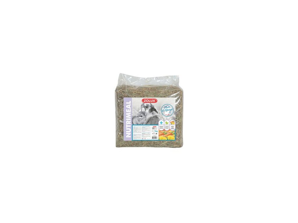 48261 1 seno nutrimeal s mrkvi a pampeliskou 1kg zolux z kategorie chovatelske potreby a krmiva pro hlodavce a mala zvirata seno pro hlodavce