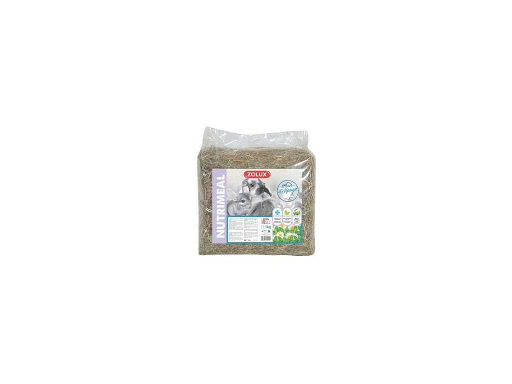 48264 1 seno nutrimeal s matou a hermankem 1kg zolux z kategorie chovatelske potreby a krmiva pro hlodavce a mala zvirata seno pro hlodavce