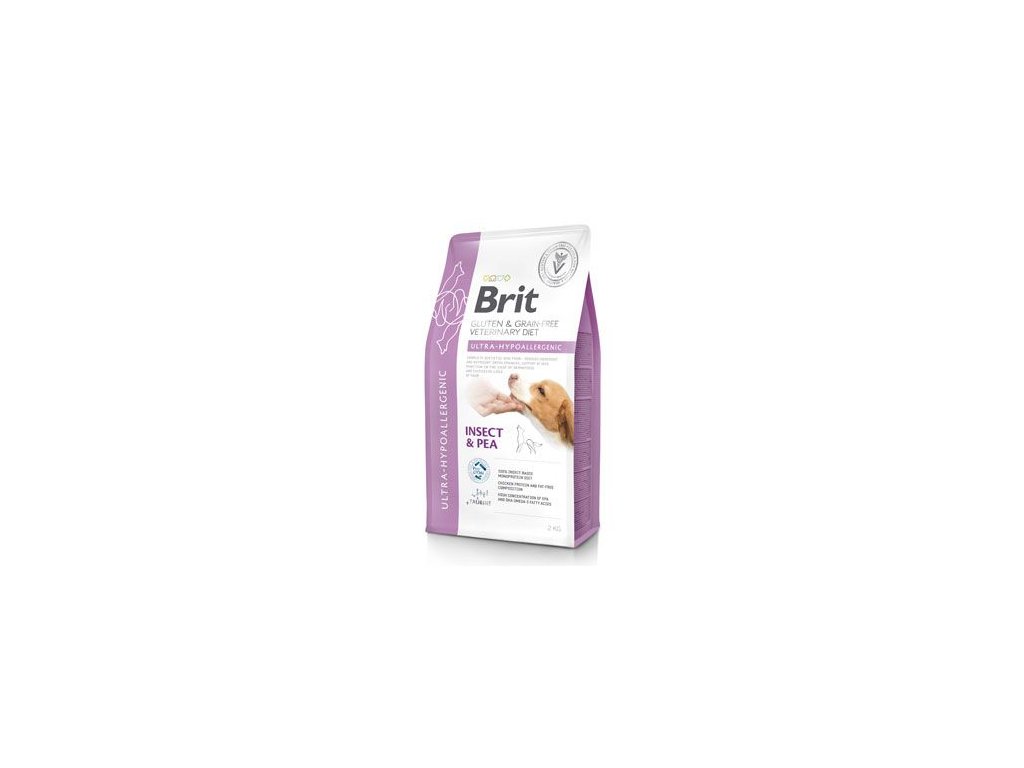 52377 1 brit vd dog gf ultra hypoallergenic 2kg z kategorie chovatelske potreby a krmiva pro psy krmiva pro psy veterinarni diety pro psy