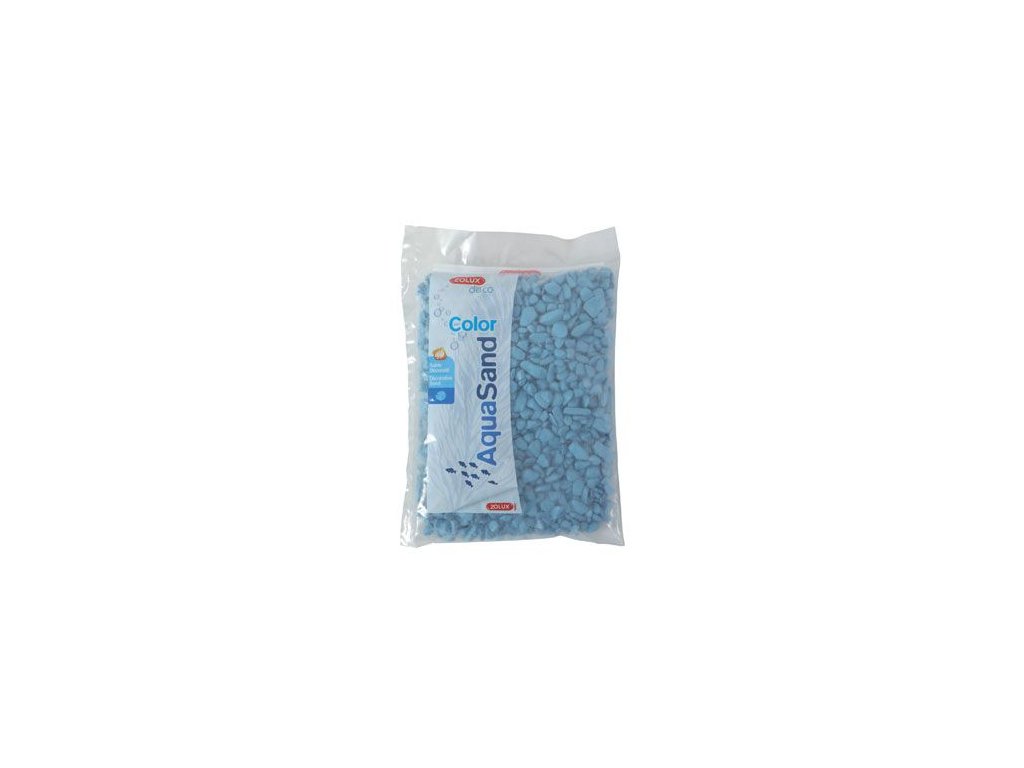 57084 1 akvarijni sterk color ekai modry 1kg zolux z kategorie akvaristicke a teraristicke potreby pisky a sterky