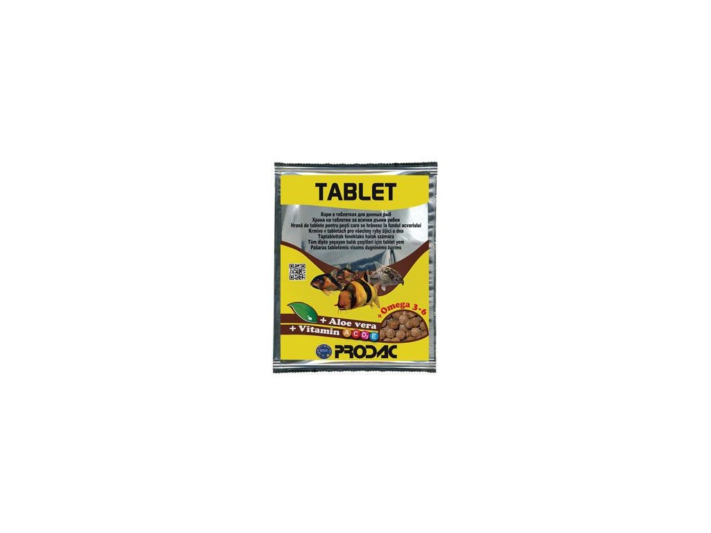 42231 1 krmivo pro ryby prodac tablet 12g z kategorie akvaristicke a teraristicke potreby krmiva akvarijni rybicky