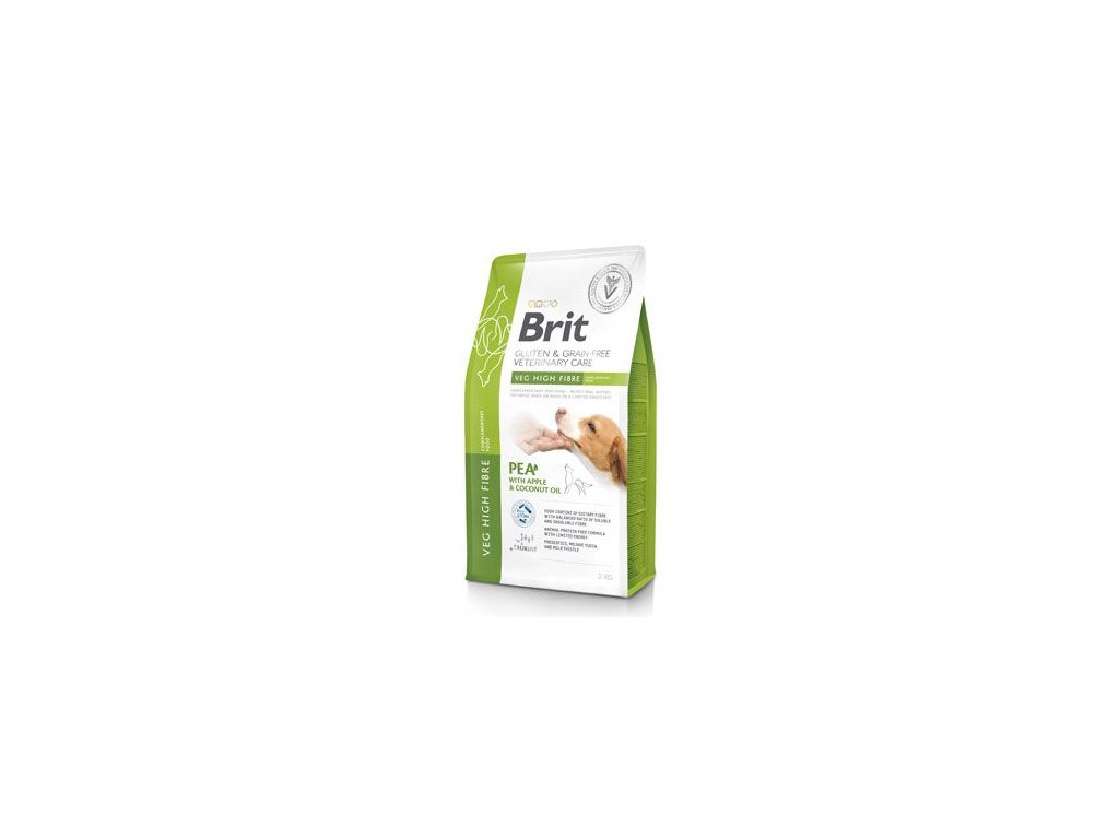 52401 1 brit vd dog gf veg high fibre 2kg z kategorie chovatelske potreby a krmiva pro psy krmiva pro psy veterinarni diety pro psy