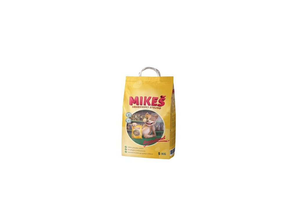 22944 mikes standard podestylka kocka 5kg z kategorie chovatelske potreby a krmiva pro kocky toalety steliva pro kocky steliva kockolity pro kocky