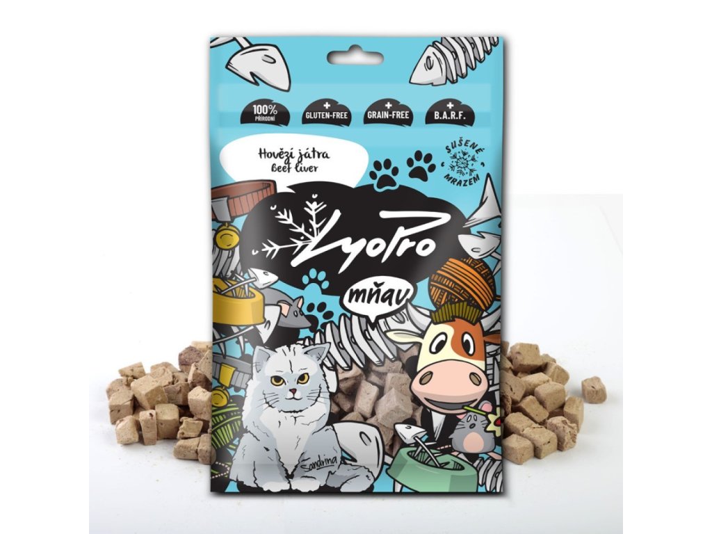 82305 1 lyopro mnau hovezi jatra susene mrazem 50g z kategorie chovatelske potreby a krmiva pro kocky krmivo a pamlsky pro kocky pamlsky pro kocky