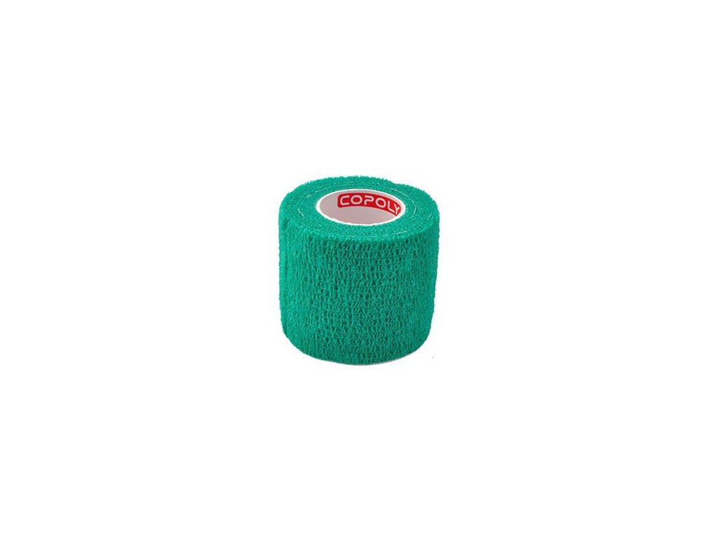 42693 1 obinadlo elast copoly 5cm x 4 5m zelena z kategorie chovatelske potreby a krmiva pro psy vitaminy a leciva pro psy akutni osetreni psa