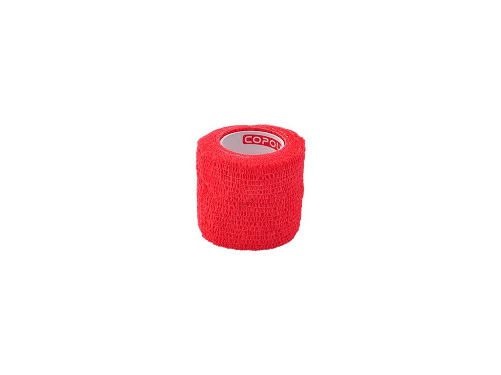 42696 1 obinadlo elast copoly 5cm x 4 5m cervena z kategorie chovatelske potreby a krmiva pro psy vitaminy a leciva pro psy akutni osetreni psa