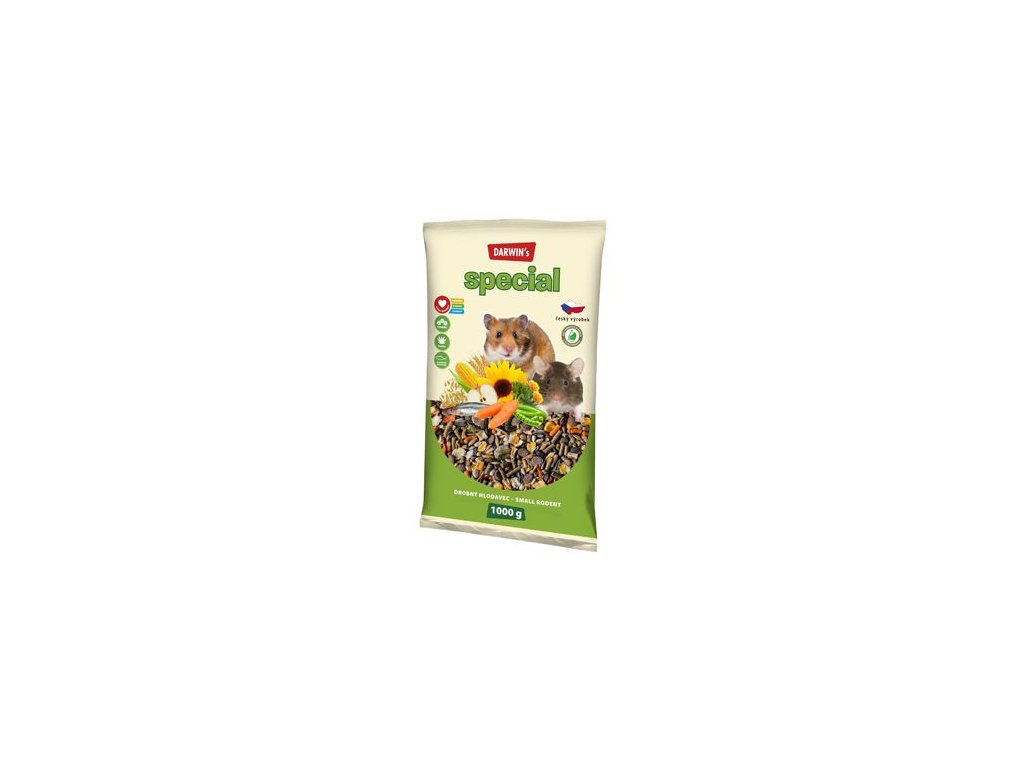 14922 darwin s drobny hlodavec special 1 kg z kategorie chovatelske potreby a krmiva pro hlodavce a mala zvirata krmiva pro hlodavce a mala zvirata