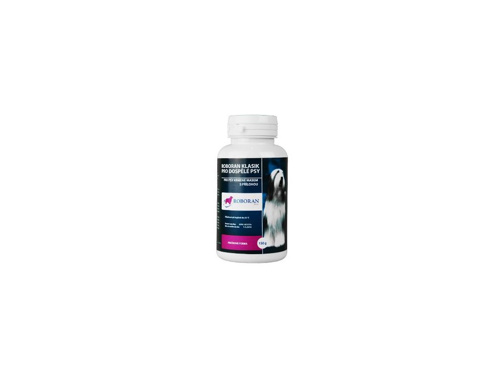 22623 roboran klasik pro dospele psy plv 150g z kategorie chovatelske potreby a krmiva pro psy krmiva pro psy barf pro psy