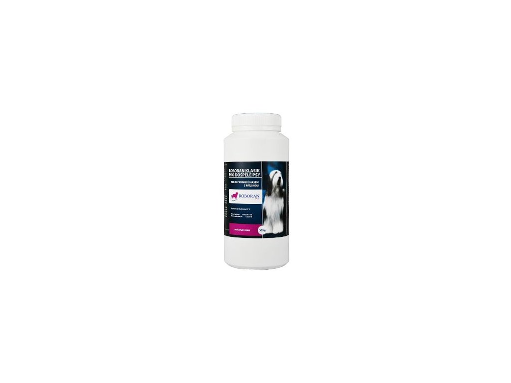 42969 1 roboran klasik pro dospele psy 300g z kategorie chovatelske potreby a krmiva pro psy vitaminy a leciva pro psy vitaminy a mineraly pro psy