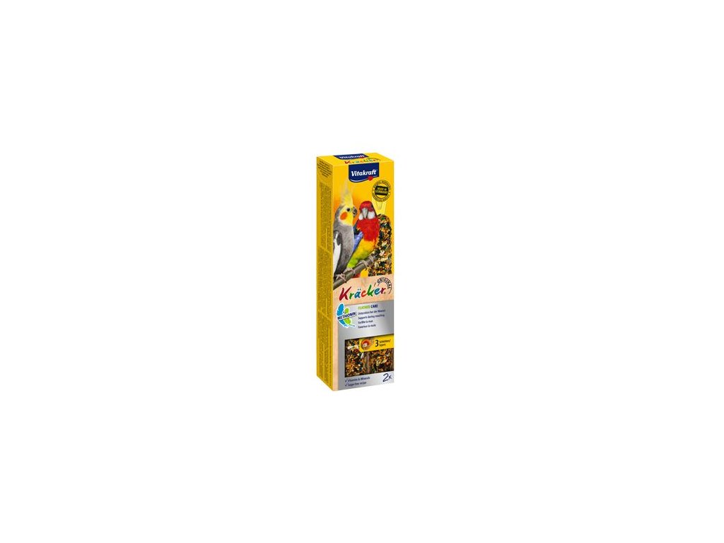 45162 1 vitakraft bird kracker korela papous moulting tyc 2ks z kategorie chovatelske potreby pro ptaky a papousky pamlsky pro papousky