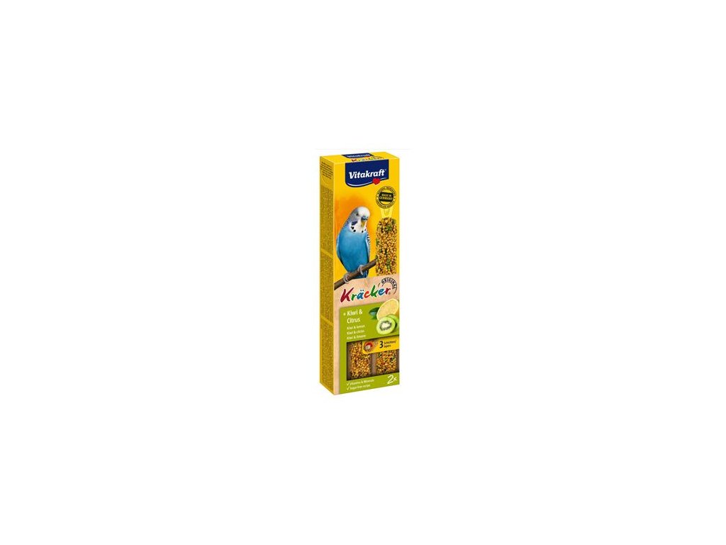 30348 vitakraft bird kracker kiwi a citrus zavesna tycinka pro andulky 2 ks z kategorie chovatelske potreby pro ptaky a papousky pamlsky pro papousky