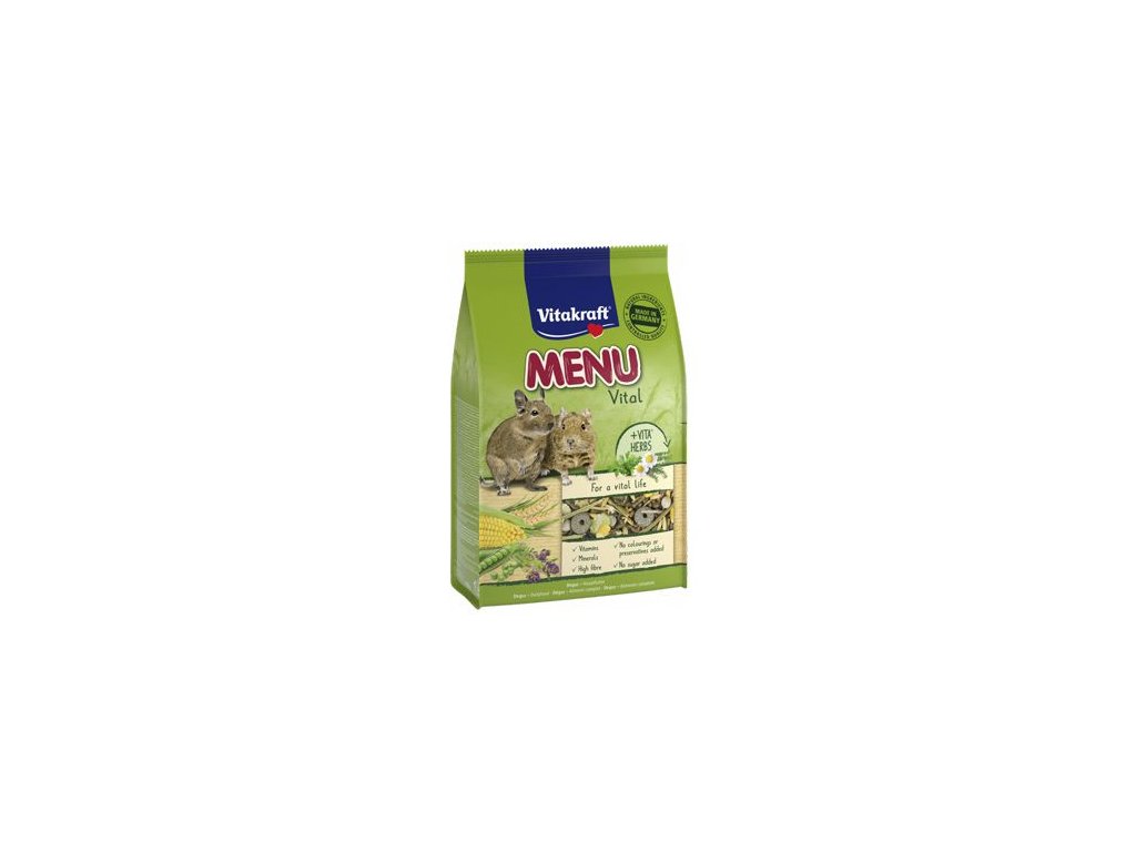 12864 vitakraft rodent degu menu vital pro osmaky 600g z kategorie chovatelske potreby a krmiva pro hlodavce a mala zvirata krmiva pro hlodavce a mala zvirata