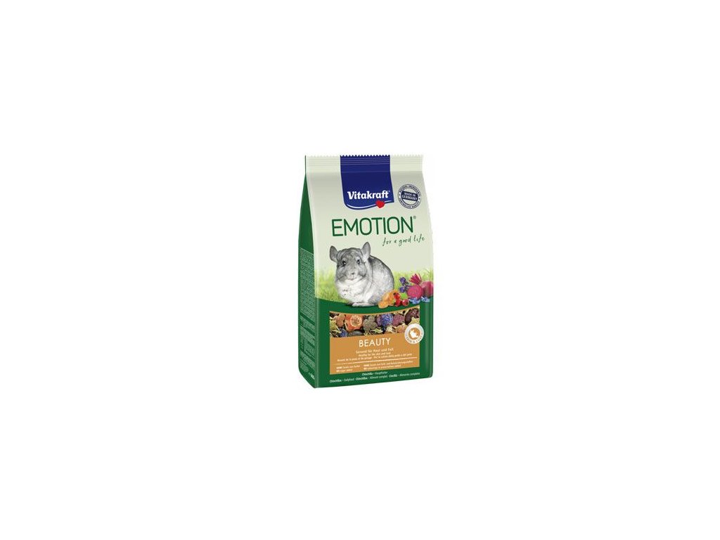 15345 vitakraft rodent chinchilla emotion beauty krmivo pro cincily 600g z kategorie chovatelske potreby a krmiva pro hlodavce a mala zvirata krmiva pro hlodavce a mala zvirata