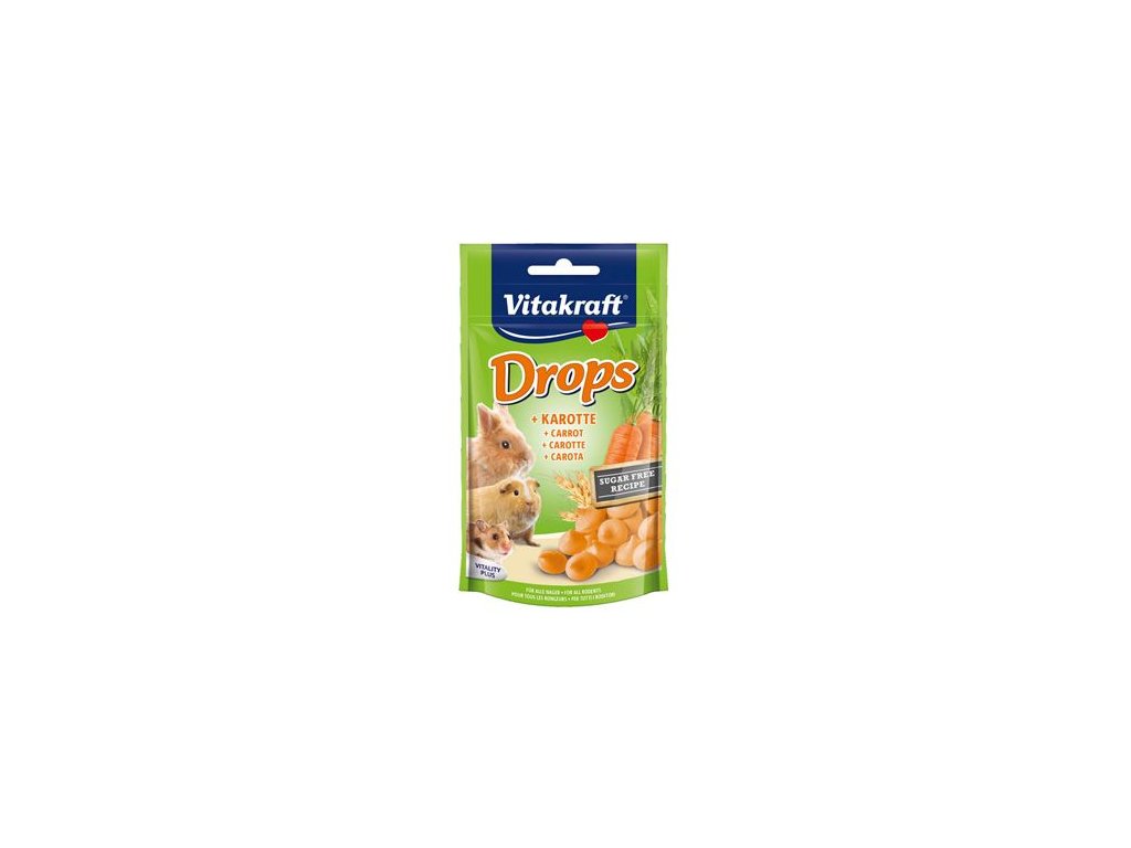 1200 1 vitakraft all rodent carotties drops pochoutka pro hlodavce 75g z kategorie chovatelske potreby a krmiva pro hlodavce a mala zvirata pamlsky pro hlodavce