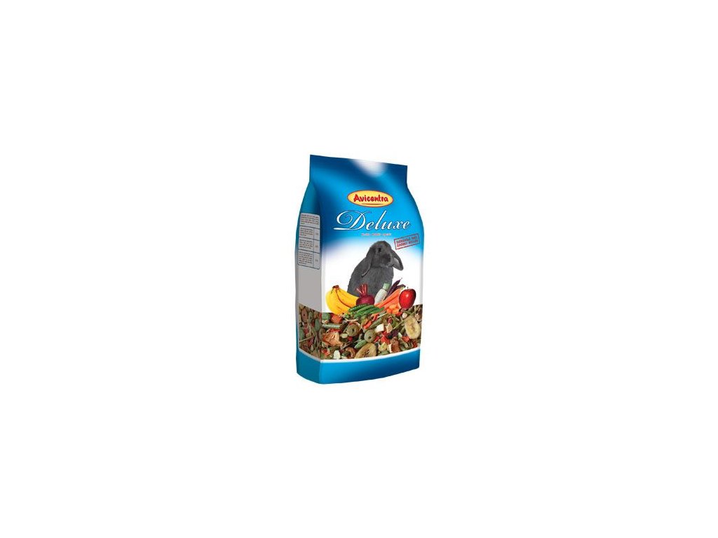 1527 avicentra deluxe krmivo pro kraliky 500g z kategorie chovatelske potreby a krmiva pro hlodavce a mala zvirata krmiva pro hlodavce a mala zvirata