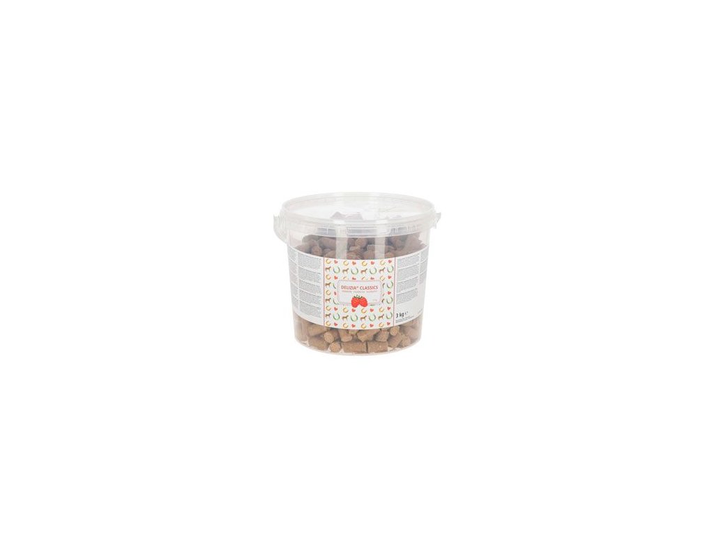 43056 1 pochoutka pro kone delizia malina 3kg kbelik z kategorie chovatelske potreby pro kone pochoutky pro kone