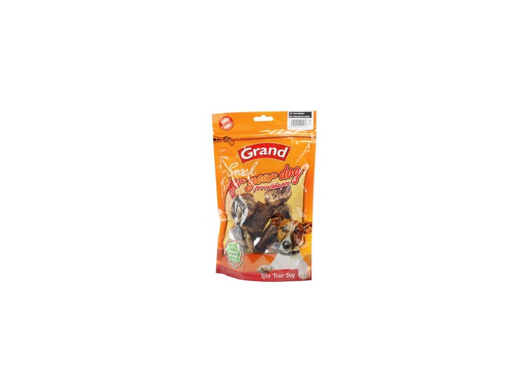 10704 grand susena mnamka jicen 100g z kategorie chovatelske potreby a krmiva pro psy pamlsky pro psy susene vnitrnosti kosti pro psy