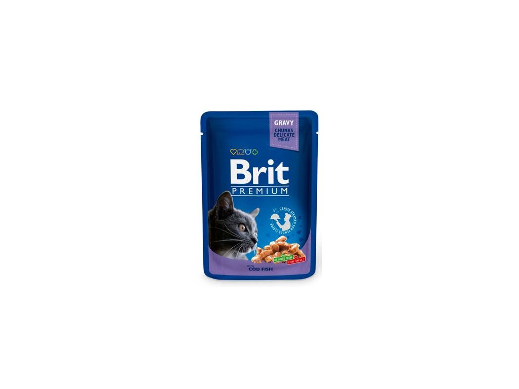 12594 brit premium cat kapsa with cod fish 100g z kategorie chovatelske potreby a krmiva pro kocky krmivo a pamlsky pro kocky kapsicky pro kocky